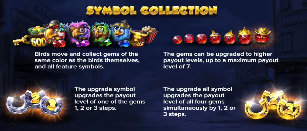 Pirots 3 feature symbols part 3