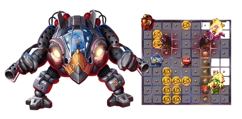 Pirots 4 fire minions