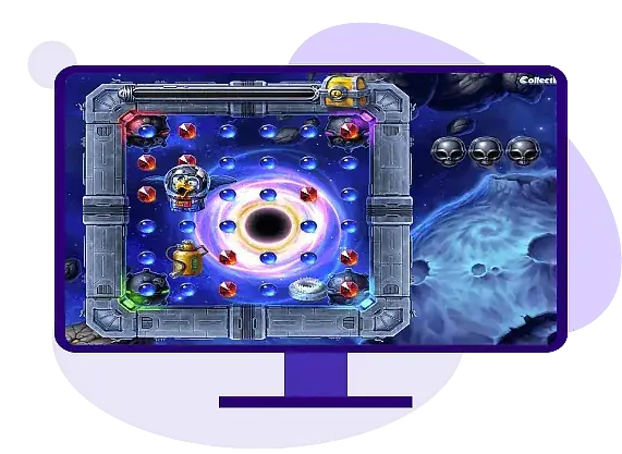 Pirots 4 black hole